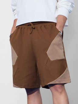 The Souled Store - Originals: Elmwood Men Brown Bermuda Shorts