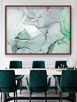 The Art House - Abstract Painting Multicolor (40X30 Inches)