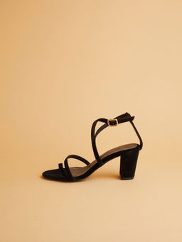 ERIDANI - Merielle Black Block Heels
