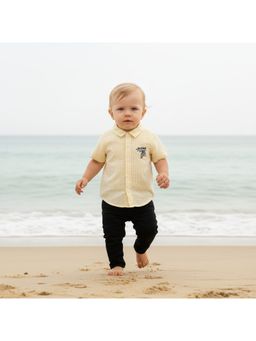 MINI KLUB - Striped Shirt -Yellow