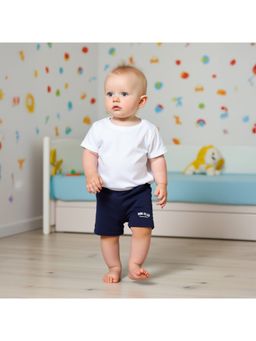 MINI KLUB - Solid Shorts-Navy Blue