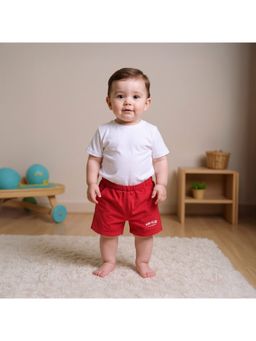 MINI KLUB - Solid Shorts-Red