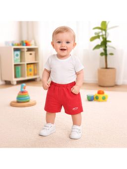 MINI KLUB - Solid Shorts-Red