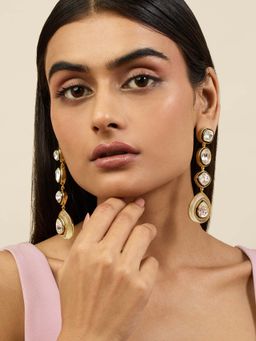 Isharya - Tidal Treasures Dangler Earrings 18Kt Gold Plated