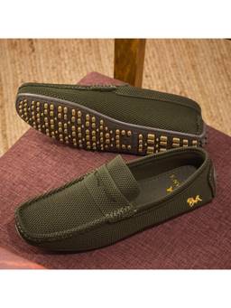 Neeman's - Knit Loafers - Very Olive