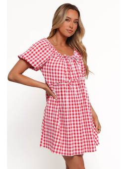 Petal & Pup - Dorothea Red Checks Dress
