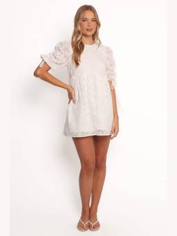 Petal & Pup - Giselle White Floral Dress