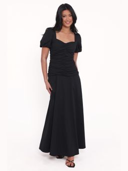 Petal & Pup - Denver Black Solid Dress