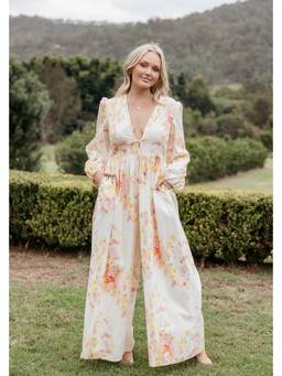 Petal & Pup - Celestine Pink Floral Jumpsuit