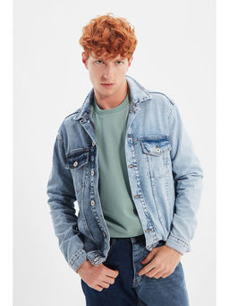 Trendyol - Man Blue Jacket