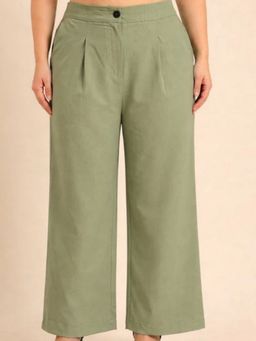 THE PINK MOON - Light Green Korean Pant