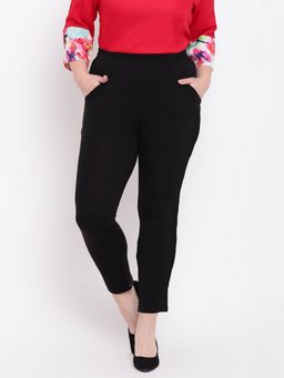THE PINK MOON - Black Lounge Trousers
