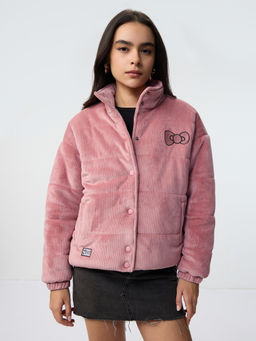 The Souled Store - Official Hello Kitty Kawaii Women Bomber Jacket