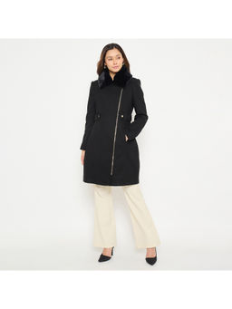 Madame - Shirt Collar Long Overcoats