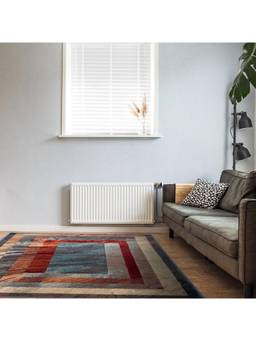Sapana Carpet-Mats - Shiraz Sh-08 Geometrical Polypropylene Carpet - Deep Blue
