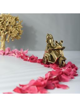 Samskara Home - Lord Ganesh Brass Statue