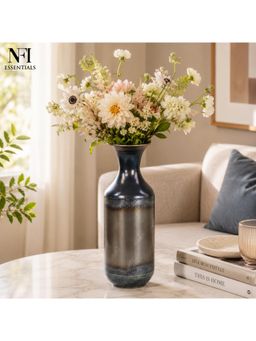 NFI Essentials - Metal Flower Vase For Living Room & Office Home Decor