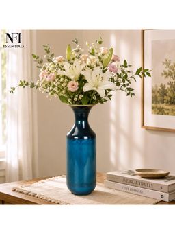 NFI Essentials - Metal Flower Vase For Living Room & Office Home Decor