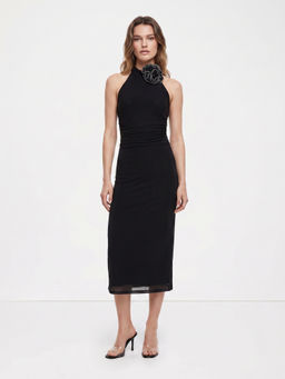 Cover Story - Black Maxine Black Bodycon Dress