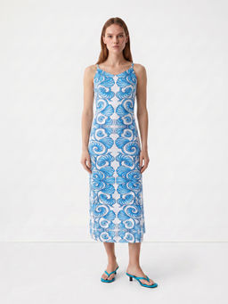 Cover Story - Blue Kashia Long Dress