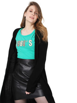 VERO MODA - Curve Women Green T-Shirt