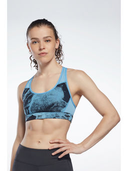 Reebok - Womens Techstyle Lux Racer Jacquard Sports Bra