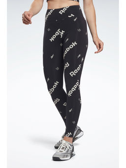 Reebok - Women Training Identity Cotton Printed Leggings