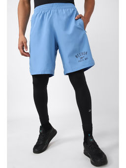 Reebok - Mens Rbk Essentials WOR Woven Graphic Shorts