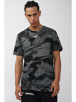 Reebok - Mens Rbk Essentials WOR AOP SS Tee
