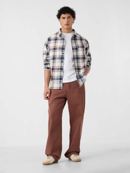 The Souled Store - Originals Plaid: Harbor Men Relaxed Shirt