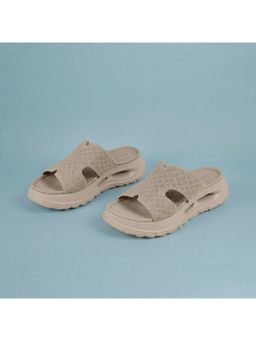 Mochi - Womens Beige Casual Sandals