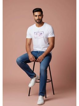 OUTERWORLD - White Aura Men Luxury T-Shirt