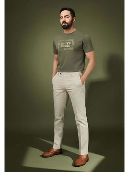 OUTERWORLD - Olive Mirage Men Luxury T-Shirt