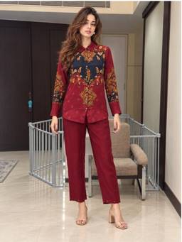 Autumnlane - Multicolor Lipi Amaze Printed Co-Ord Set