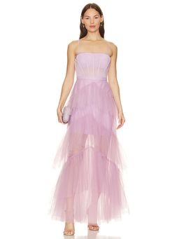 BCBGMAXAZRIA - Corset Tulle Gown