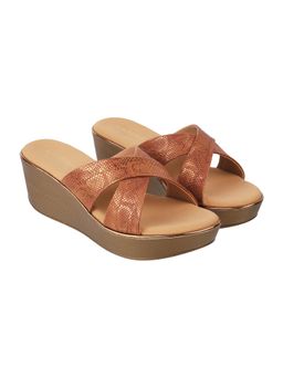 LAZERA SHOES - Women Brown Wedges Heels
