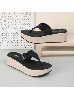 LAZERA SHOES - Women Black Platform Heels