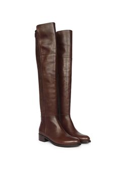 Saint G - Women Brown Leather High Boots