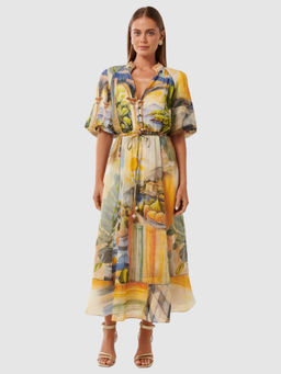 Forever New - Multi-Colour Viola Printed Maxi Dress with Belt (Set of 2)
