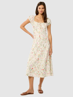 Forever New - White Sallie Midi Dress