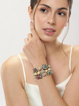 Abdesigns - High Quality Jaipuri Beads Hand Bracelet