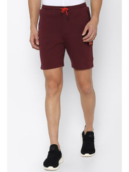 Allen Solly - Maroon Shorts