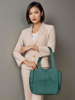 Toteteca - Green Classic Shoulder Bag