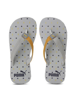 Puma - Tiara JR Grey Printed Flip Flops