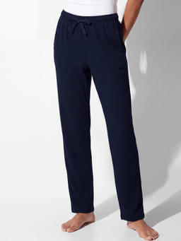max - Navy Blue Women Solid Pyjama