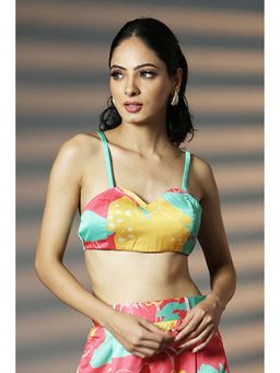 HANDME - Tropical Breeze Printed Blouse