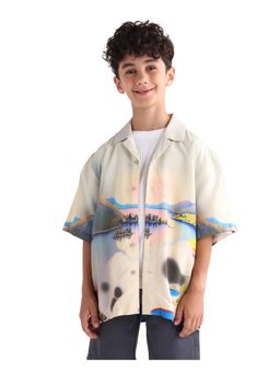 RARE ONES - Printed Cuban Collar Shirt