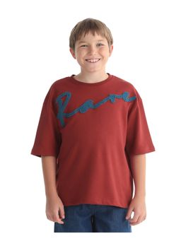 RARE ONES - Terry Embroidery Oversized T-Shirt