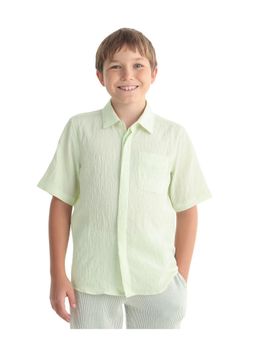 RARE ONES - Green Half Sleeve Shirt