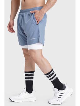 FUAARK - 2 In 1 Laser Running Shorts For Men's-Rawsteel